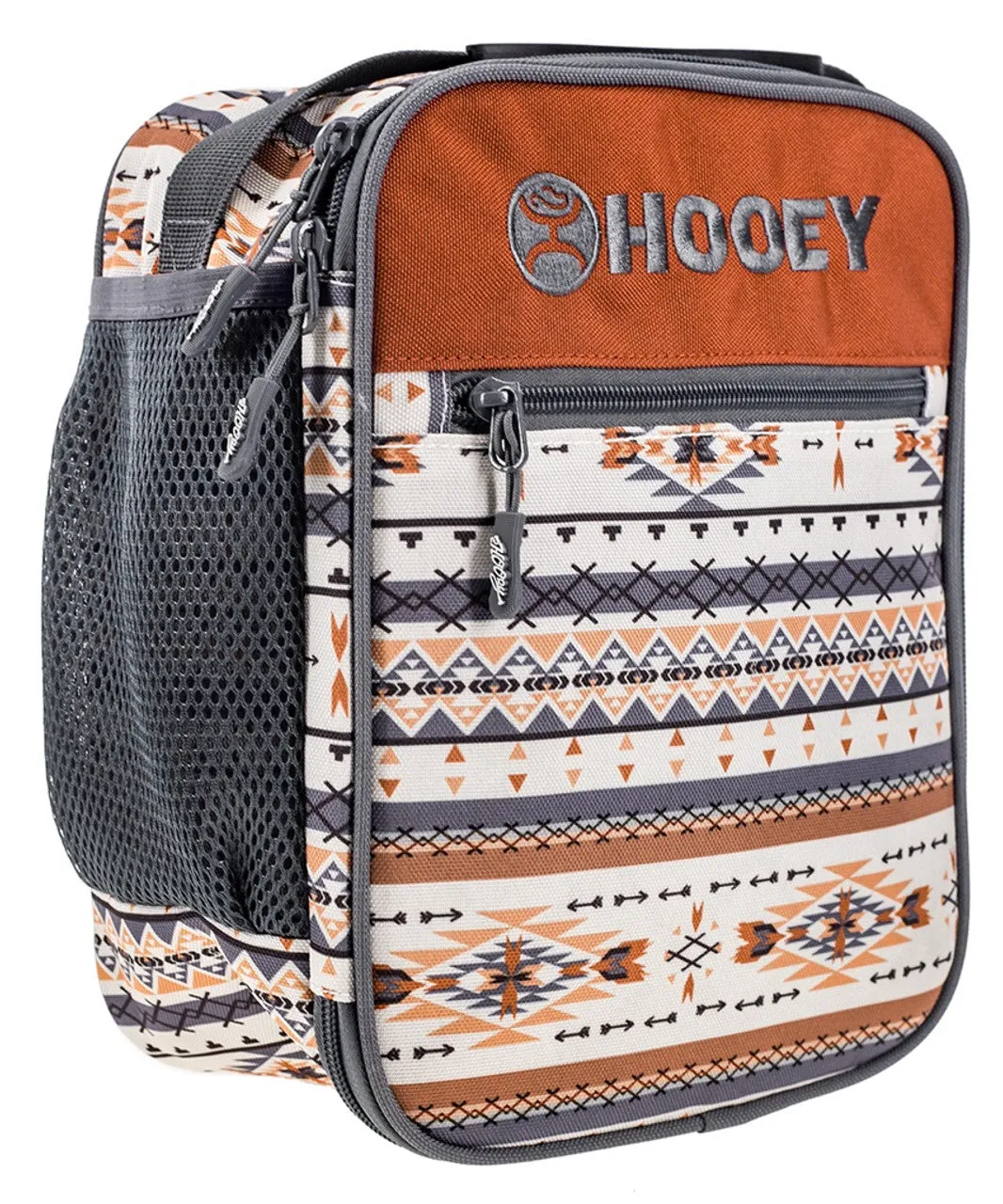 Hooey Grey Aztec Lunch Box