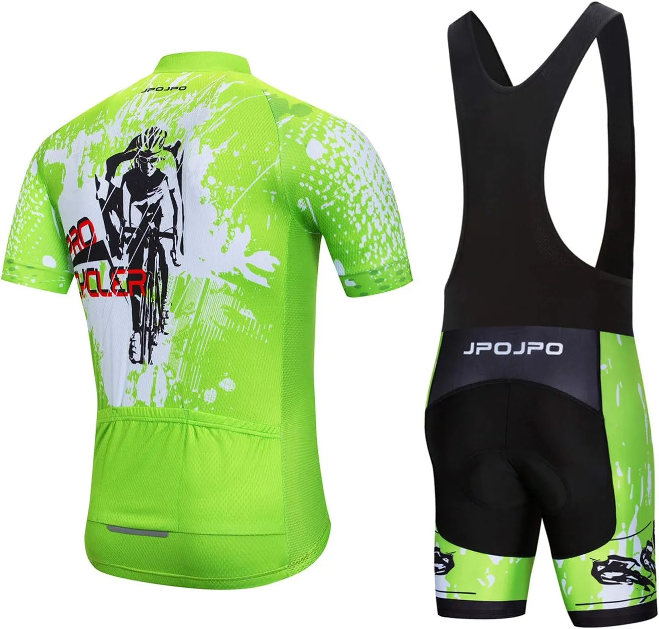 Hotlion Men's Cycling Jersey Set Summer Cycling Clothing Suit Pro Team Bike Clothes Road Biking Outfits Bicycle Kit for Men