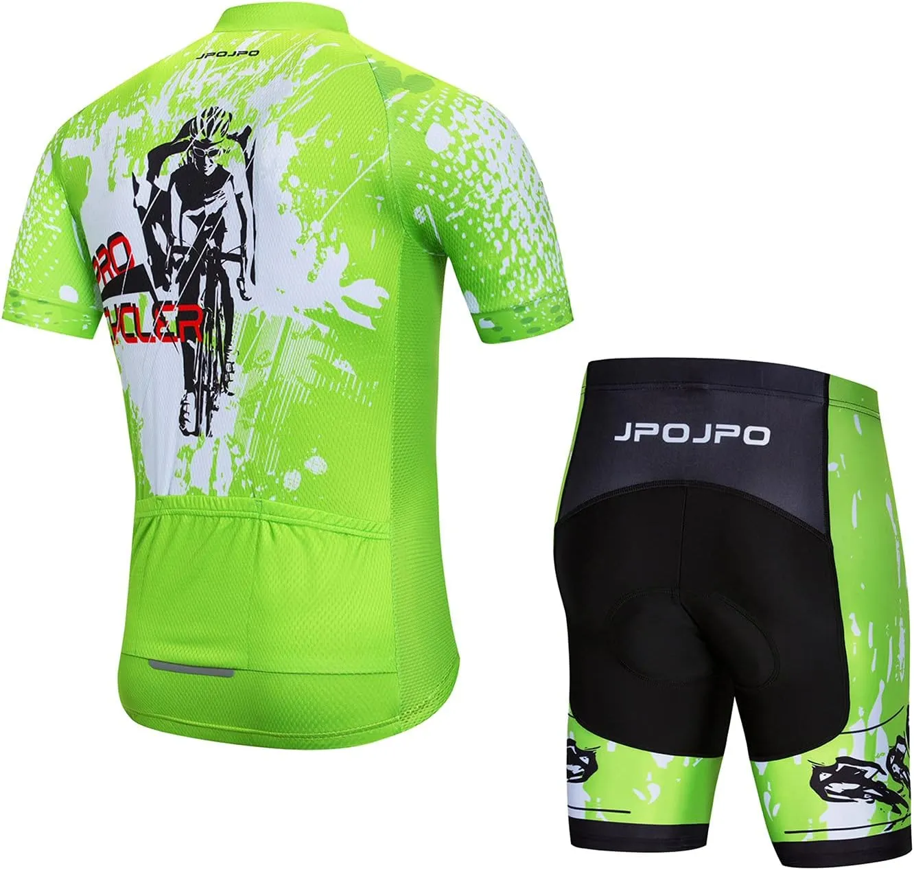 Hotlion Men's Cycling Jersey Set Summer Cycling Clothing Suit Pro Team Bike Clothes Road Biking Outfits Bicycle Kit for Men