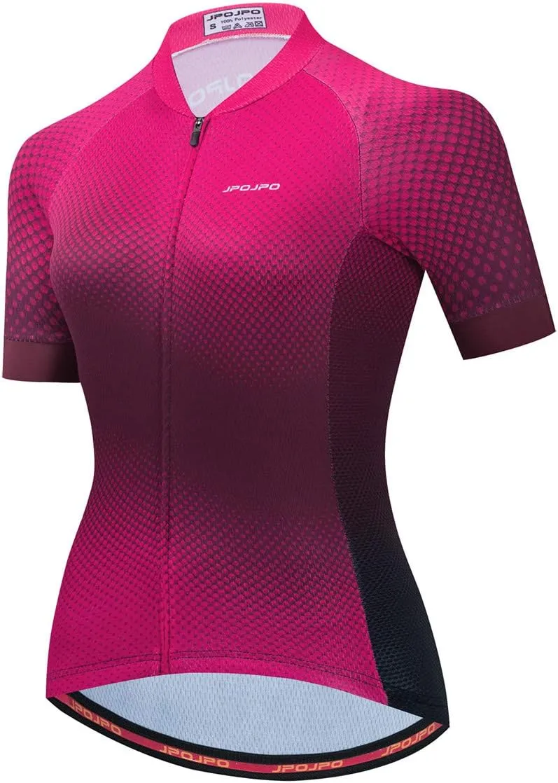 Hotlion Women's Cycling Jersey Ladies Bike Clothes Road MTB Bicycle Shirt CU66