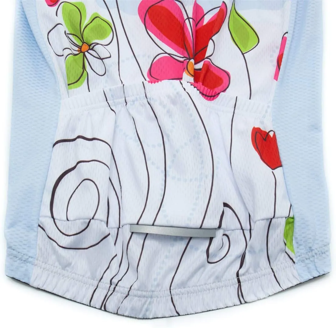 Hotlion Women's Cycling Jersey Ladies Bike Clothes Road MTB Bicycle Shirt CU66