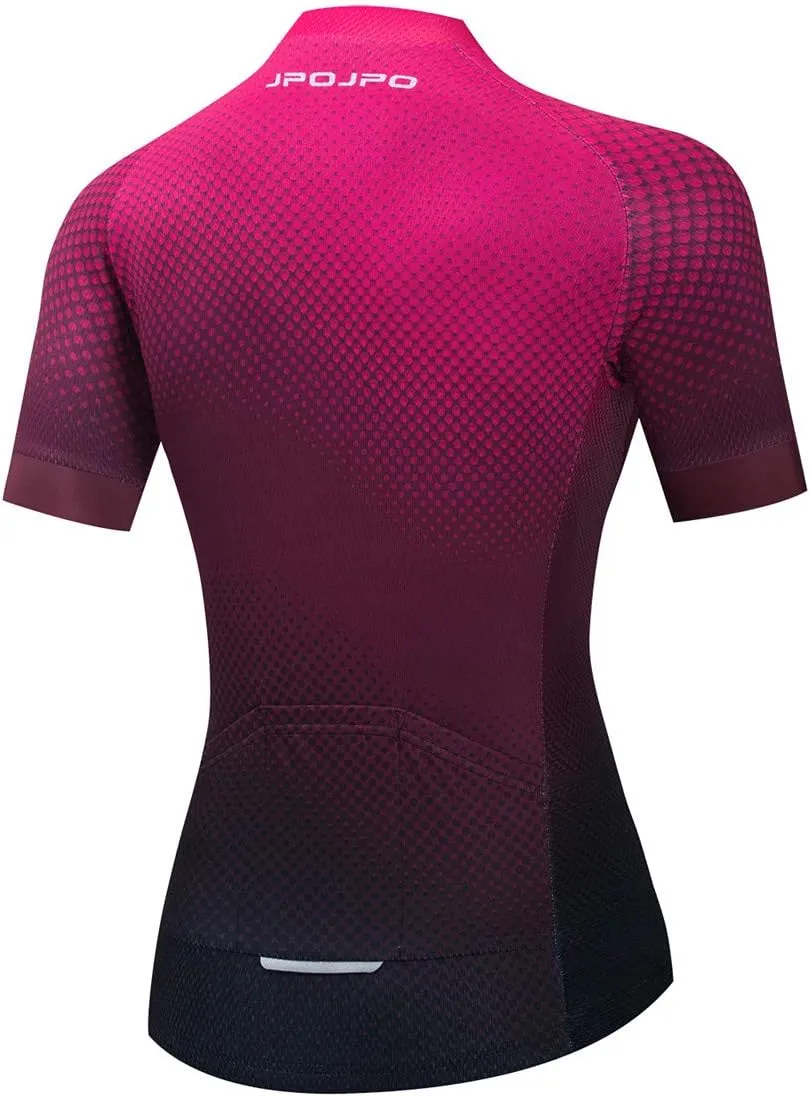 Hotlion Women's Cycling Jersey Ladies Bike Clothes Road MTB Bicycle Shirt CU66