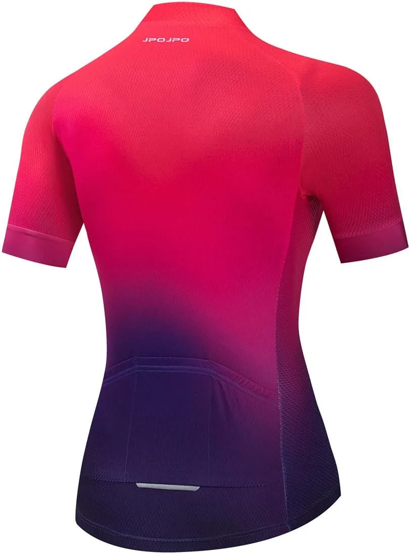 Hotlion Women's Cycling Jersey Ladies Bike Clothes Road MTB Bicycle Shirt CU66