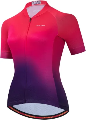Hotlion Women's Cycling Jersey Ladies Bike Clothes Road MTB Bicycle Shirt CU66