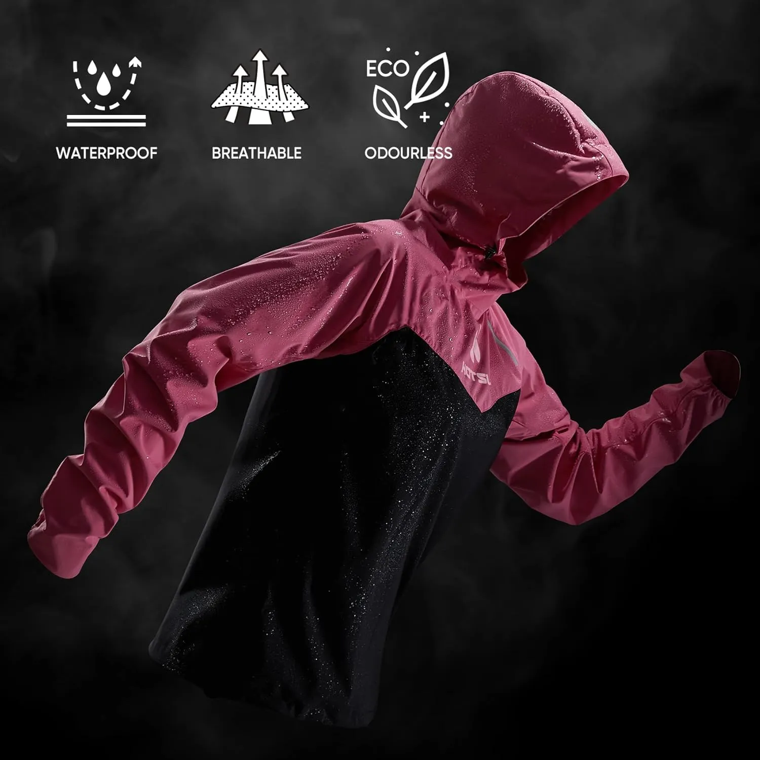 HOTSUIT Sauna Suit Women Weight Loss Boxing Gym Sweat Suits Workout Jacket