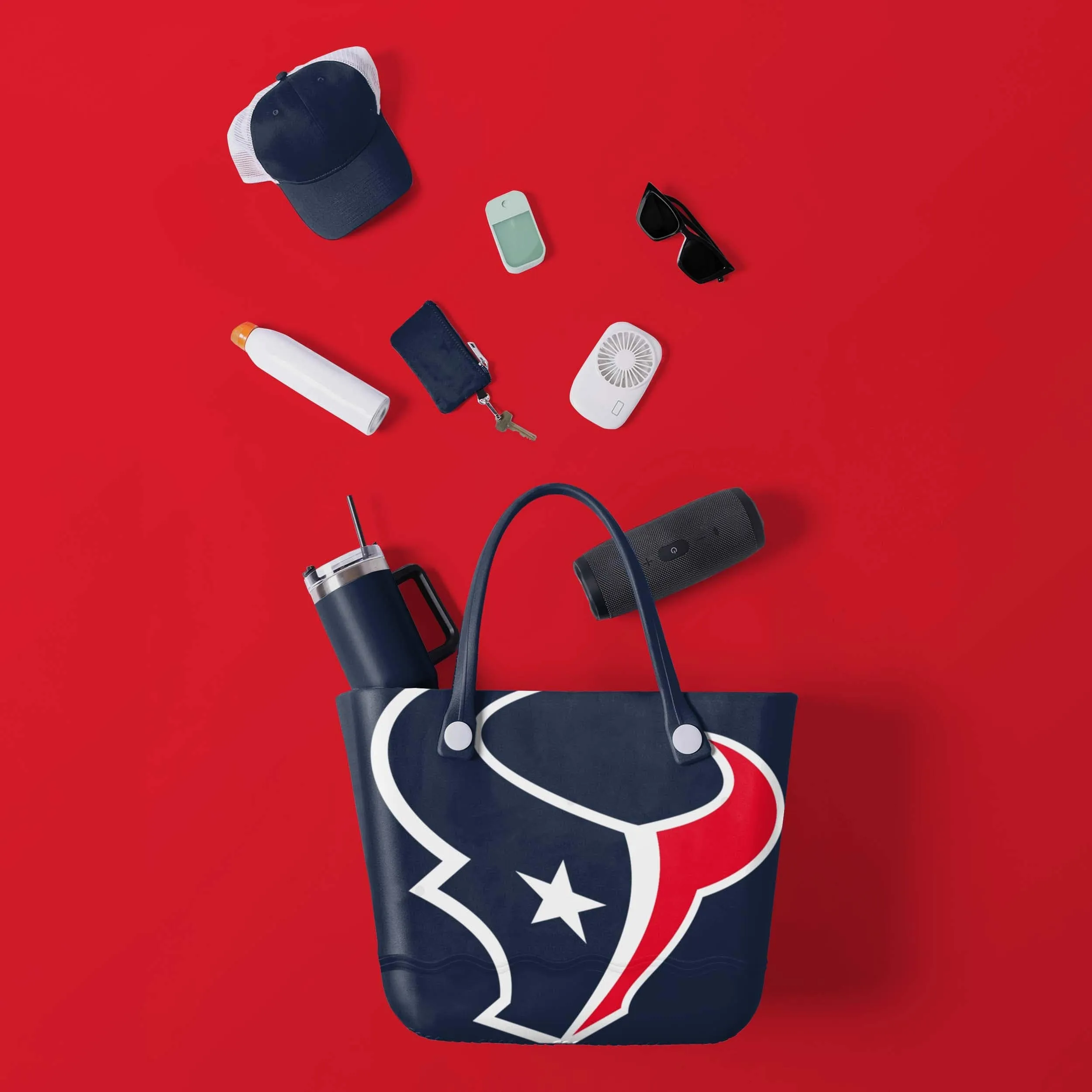 Houston Texans Big Logo Tailgate Tote Bag