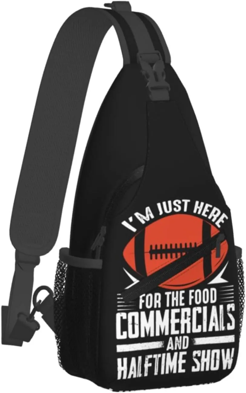 I Am A Veteran My Oath Of Enlistment Sling Bag Adjustable Crossbody Bag Casual Chest Bags Travel Shoulder Backpack