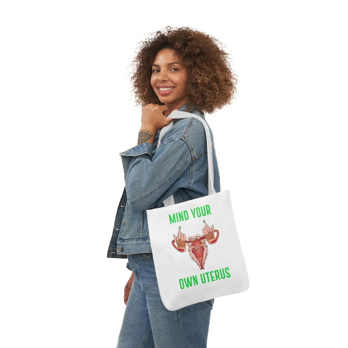 IAC  Accessories Bags  Polyester Canvas Tote Bag / Mind Your Own Uterus