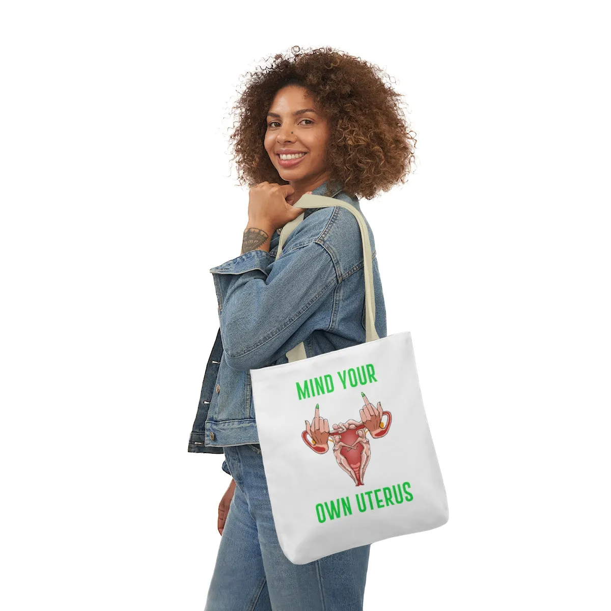 IAC  Accessories Bags  Polyester Canvas Tote Bag / Mind Your Own Uterus