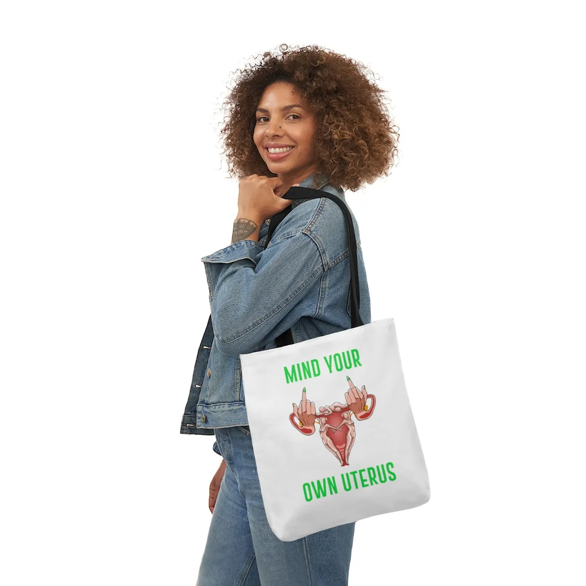 IAC  Accessories Bags  Polyester Canvas Tote Bag / Mind Your Own Uterus