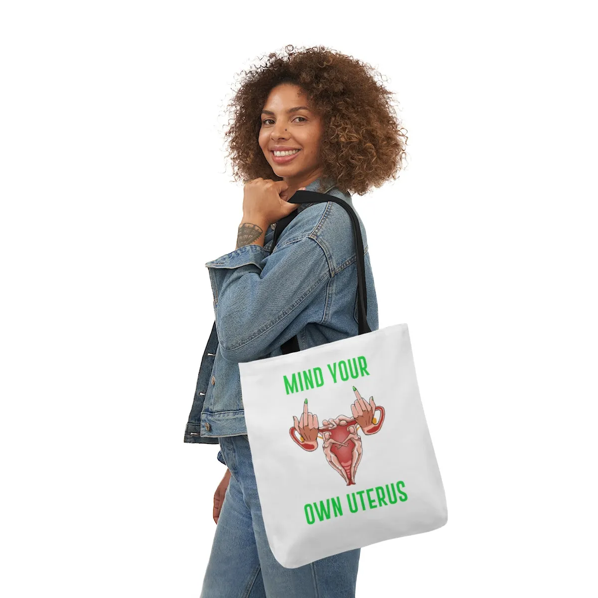 IAC  Accessories Bags  Polyester Canvas Tote Bag / Mind Your Own Uterus