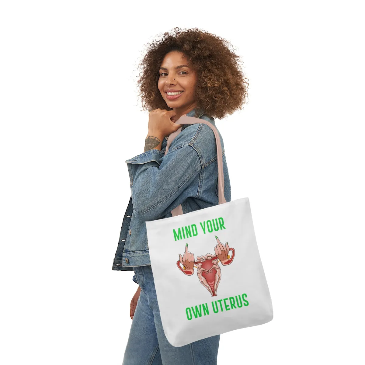 IAC  Accessories Bags  Polyester Canvas Tote Bag / Mind Your Own Uterus