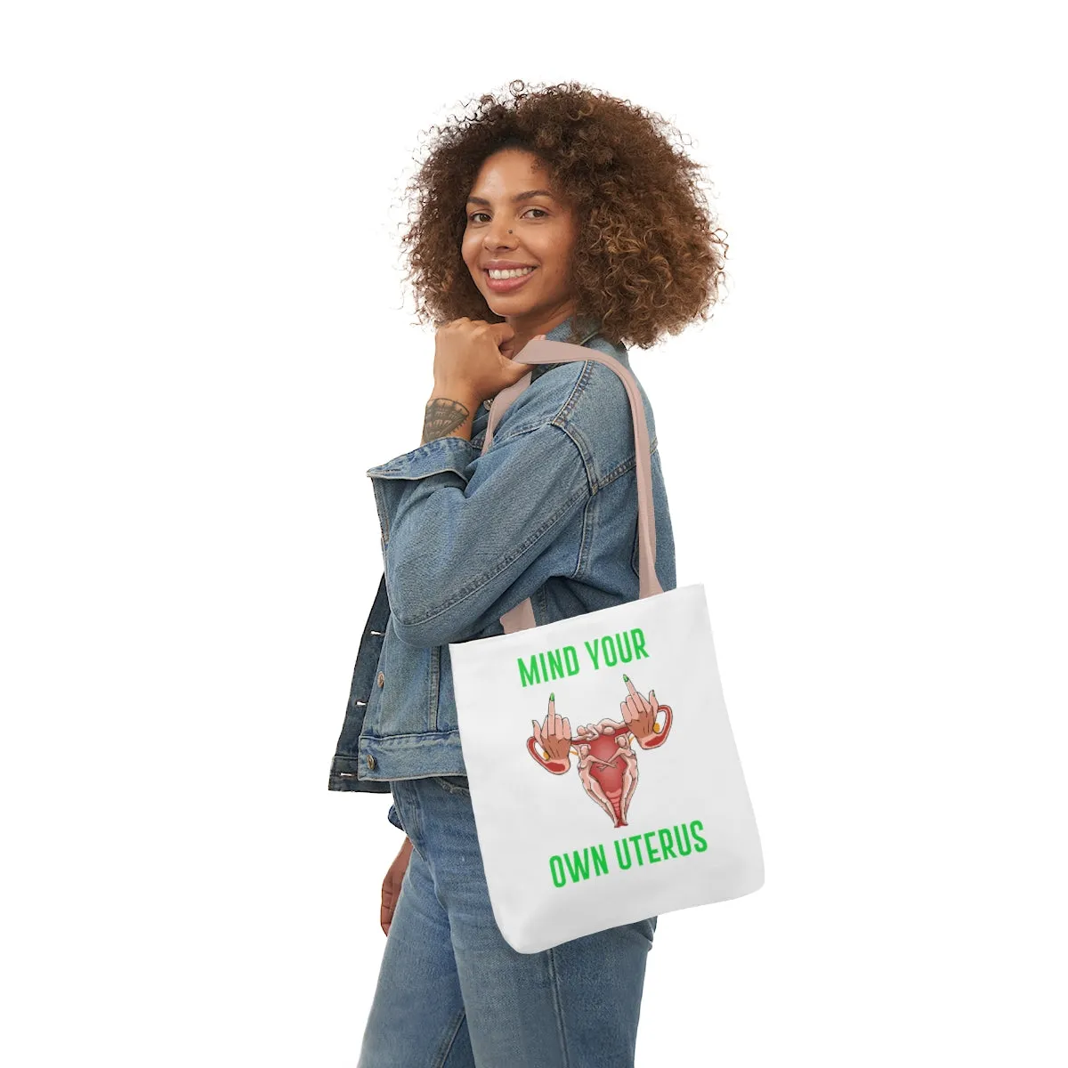 IAC  Accessories Bags  Polyester Canvas Tote Bag / Mind Your Own Uterus