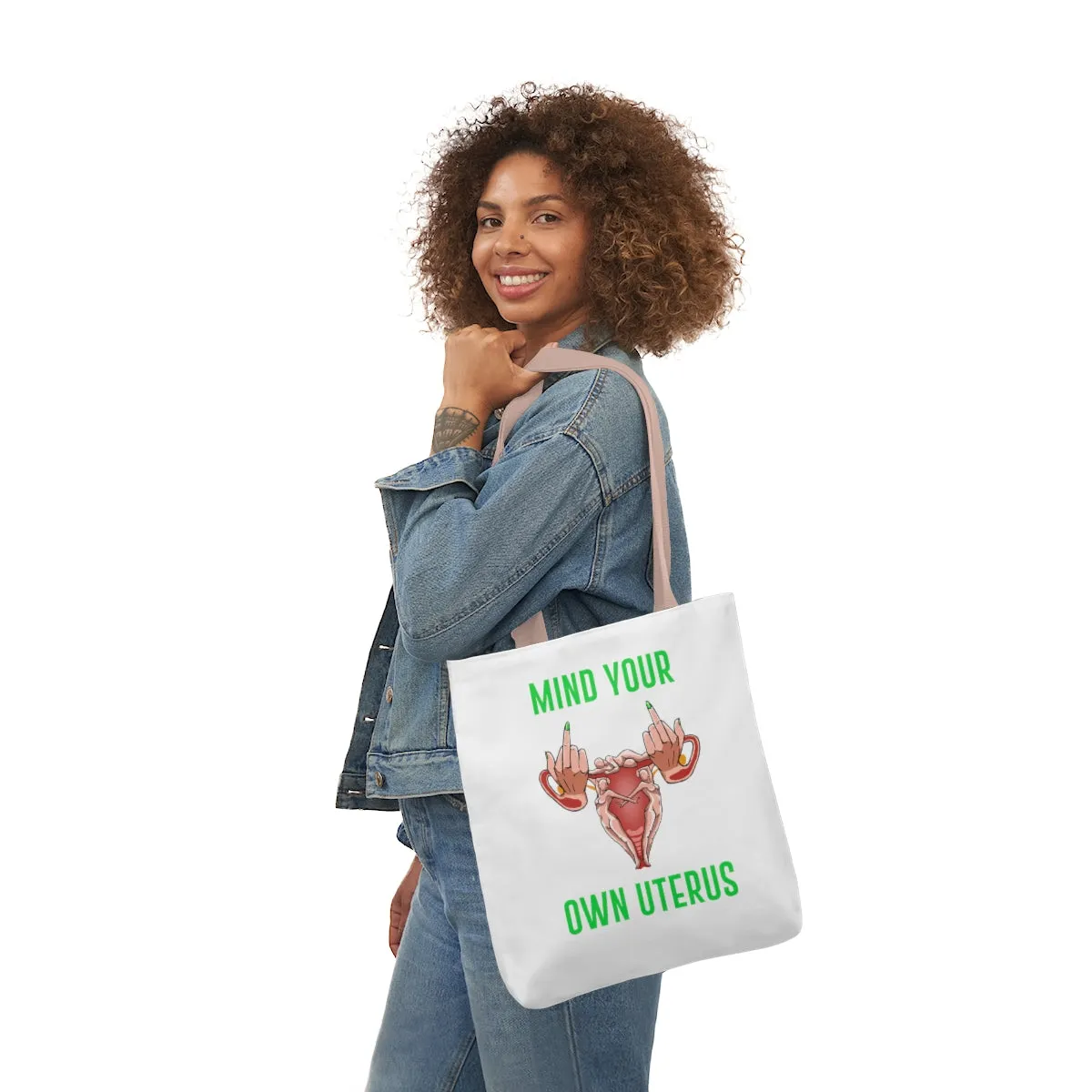 IAC  Accessories Bags  Polyester Canvas Tote Bag / Mind Your Own Uterus