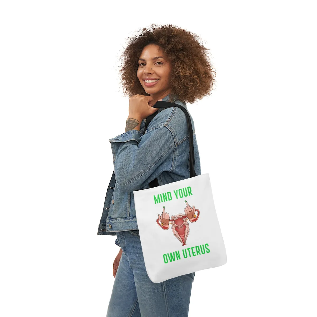 IAC  Accessories Bags  Polyester Canvas Tote Bag / Mind Your Own Uterus
