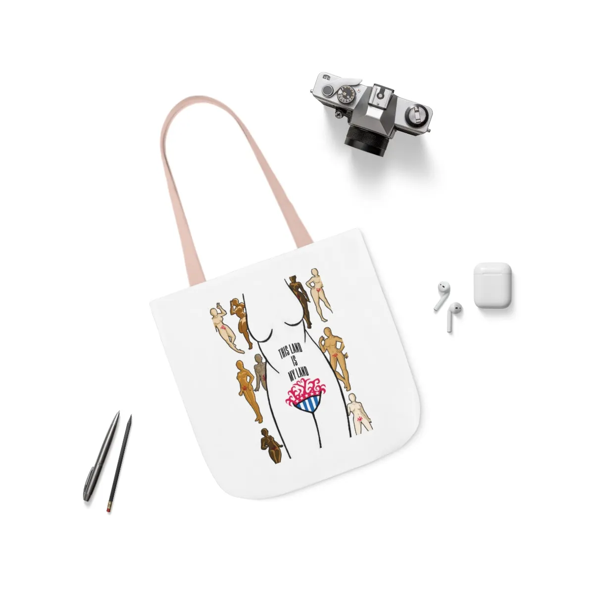 IAC  Accessories Bags  Polyester Canvas Tote Bag / This Land Is My Land