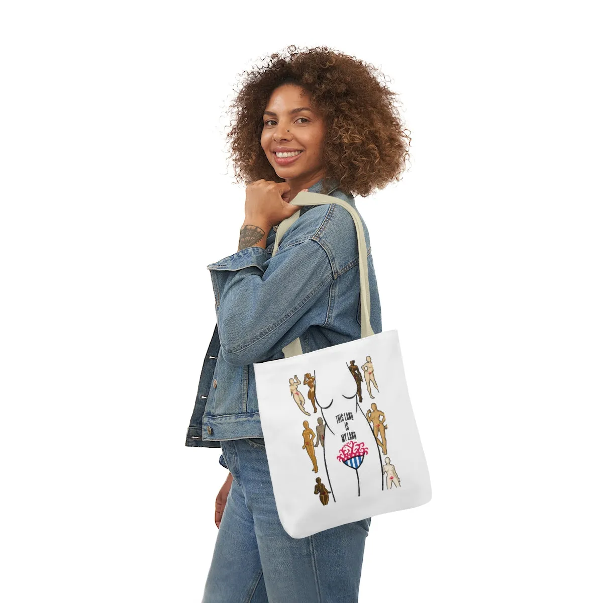 IAC  Accessories Bags  Polyester Canvas Tote Bag / This Land Is My Land