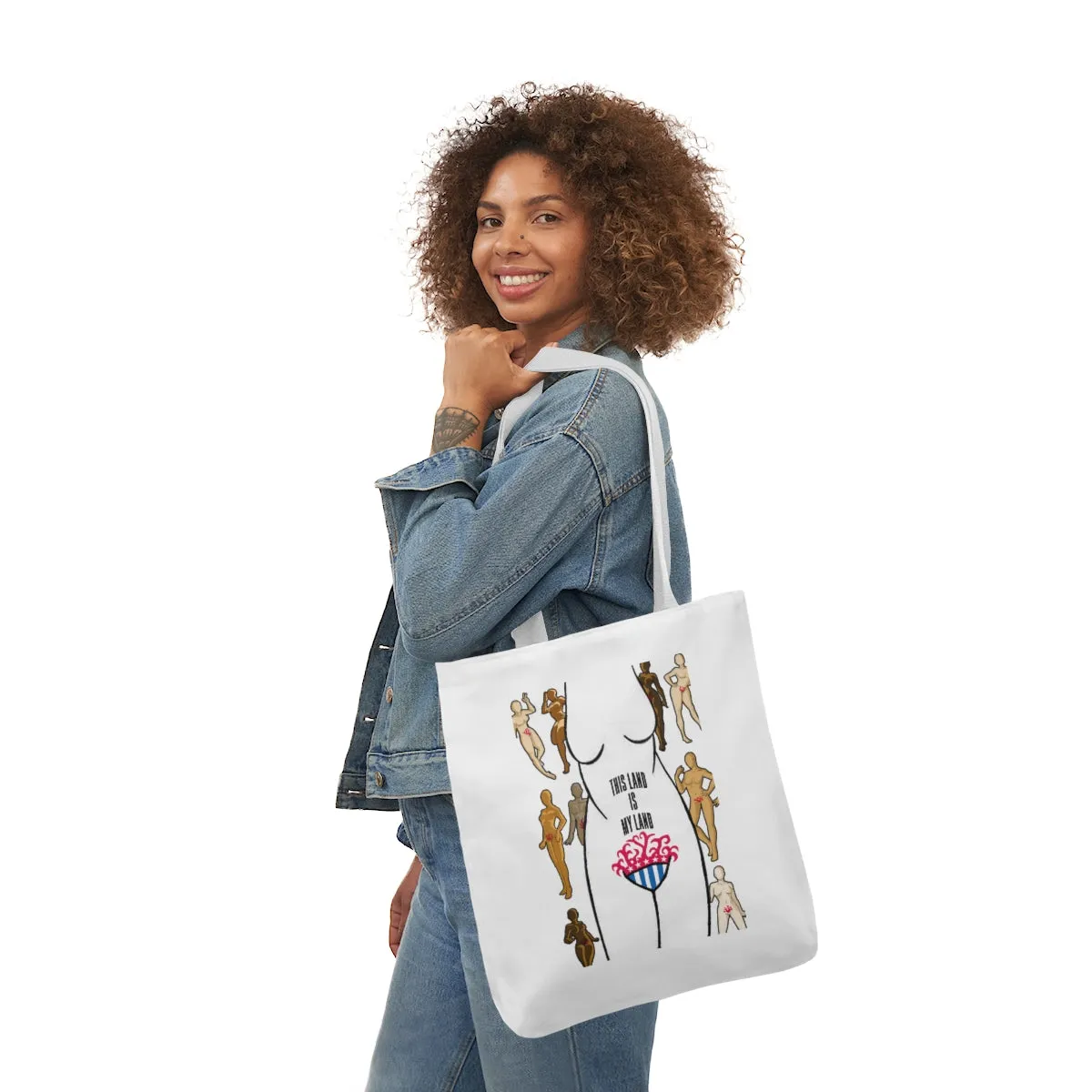 IAC  Accessories Bags  Polyester Canvas Tote Bag / This Land Is My Land