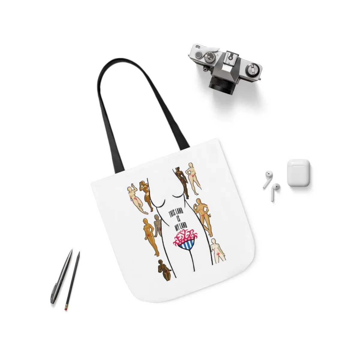 IAC  Accessories Bags  Polyester Canvas Tote Bag / This Land Is My Land