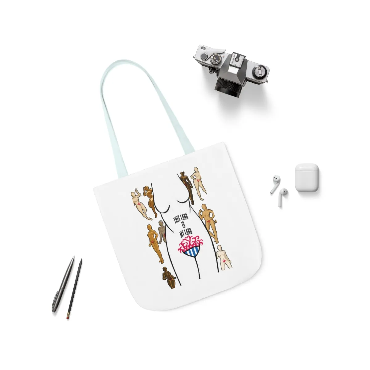 IAC  Accessories Bags  Polyester Canvas Tote Bag / This Land Is My Land
