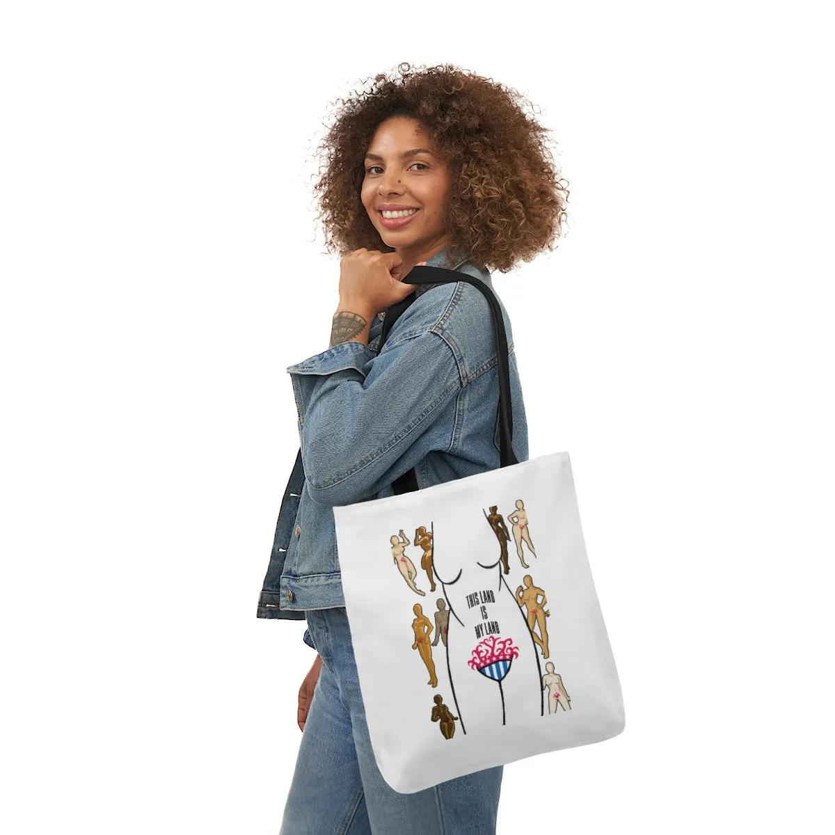 IAC  Accessories Bags  Polyester Canvas Tote Bag / This Land Is My Land
