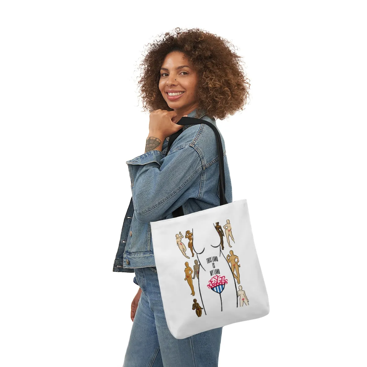 IAC  Accessories Bags  Polyester Canvas Tote Bag / This Land Is My Land