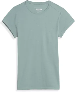 IBEX Merino Wool Journey Short Sleeve Crew Tees for Women | Natural Moisture Wicking, Odor-Resistant Material
