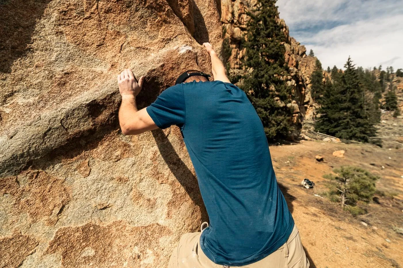 IBEX Merino Wool Men's Goat Short Sleeve Crew | Lightweight Regular Fit Crewneck T-Shirt for Hiking, Workout & Everyday Wear