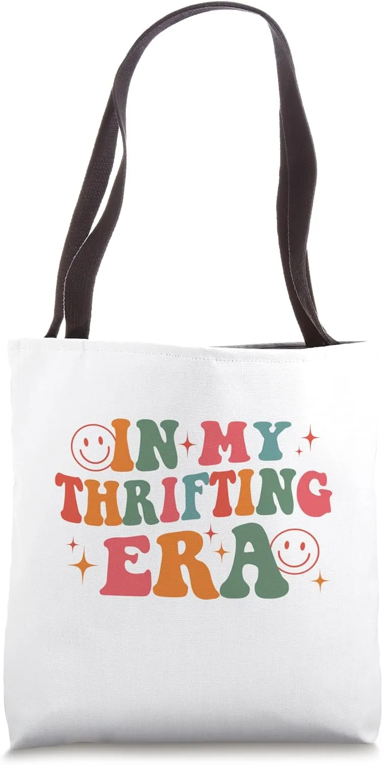 In My Thrifting Era Funny Thrift Shopping For Mother's Day Tote Bag