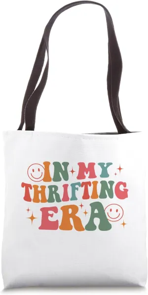 In My Thrifting Era Funny Thrift Shopping For Mother's Day Tote Bag