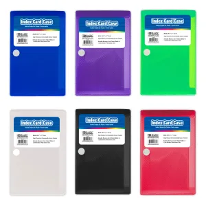 Index Card Case 3" X 5" w/ 5-Tab Divider
