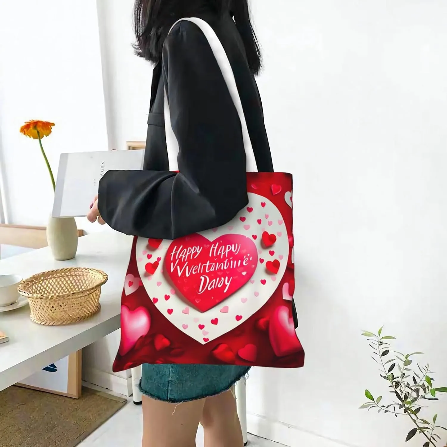 Ireland Sunset Seascape Reusable Canvas Shopping Bag-Multifunctional Tote Bag, Suitable For Shopping Daily Travel