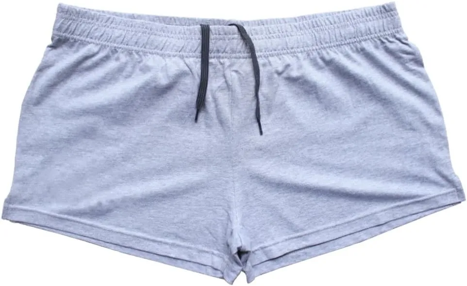 JEEING GEAR Men's Bodybuilding Gym Workout Fitness Shorts 3" Inseam inch Cotton Without Pocket