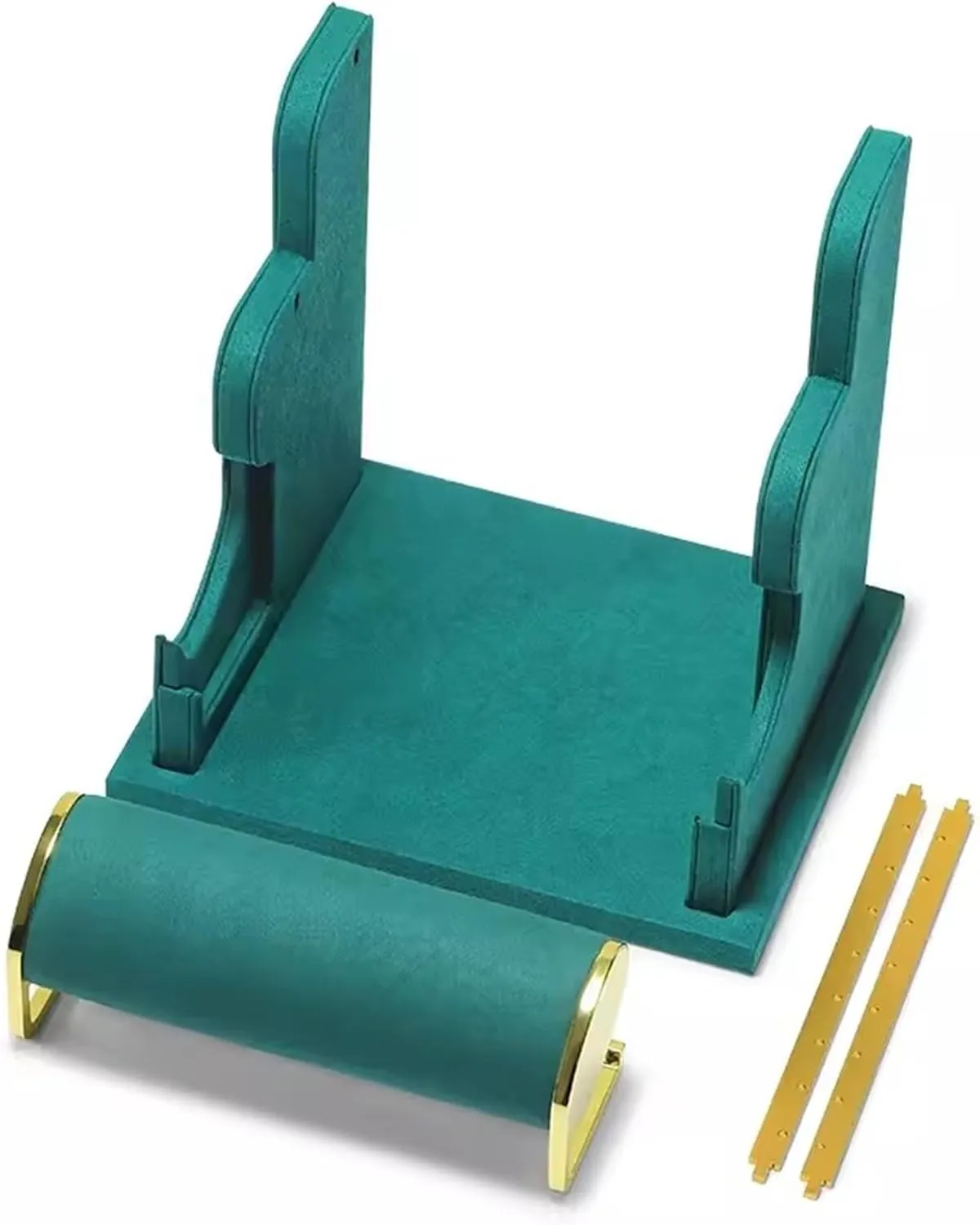 Jewelry Display Stand Earring Display Holder, Velvet Jewelry Display Stand, Detachable Bracelet Display Organizer Stand, Jewelry Holder for Watch Display Jewelry Holder (Color : D)