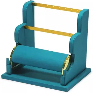 Jewelry Display Stand Earring Display Holder, Velvet Jewelry Display Stand, Detachable Bracelet Display Organizer Stand, Jewelry Holder for Watch Display Jewelry Holder (Color : E)