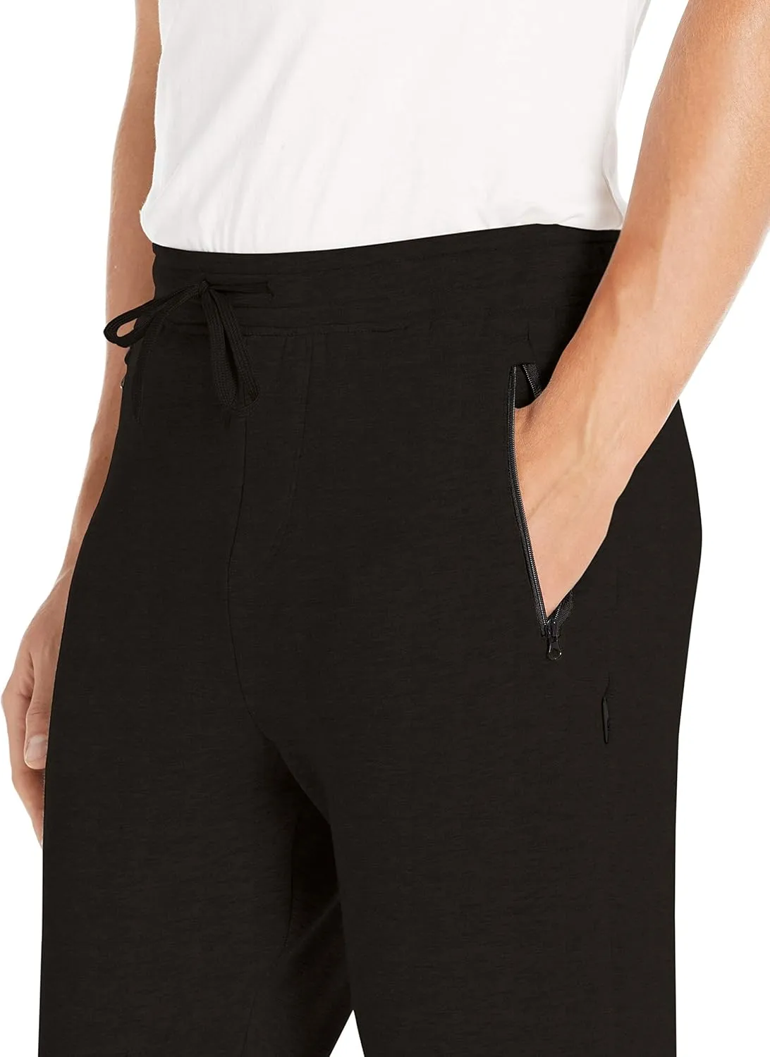 Jockey Men's Active Fleece Jogger Sweatpants with Zip Pockets