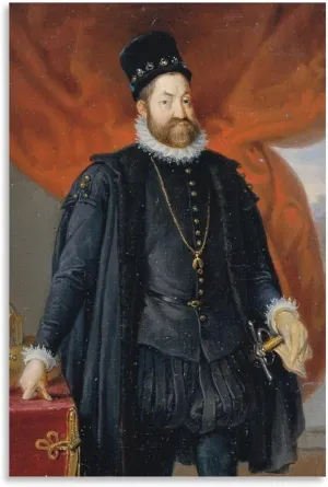 Johann Peter Krafft Posters Print Kaiser Rudolf II. (1840) Gifts Canvas Painting Poster Wall Art Decorative Picture Prints Modern Decor Framed-unframed 20x30inch(50x75cm)