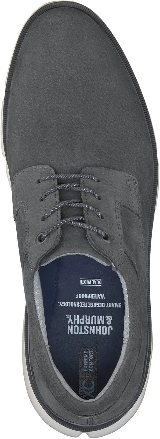 Johnston & Murphy Men's XC4 H1-Luxe Hybrid Golf Shoes, Waterproof Leather, Lightweight, Memory-Foam Cushioning