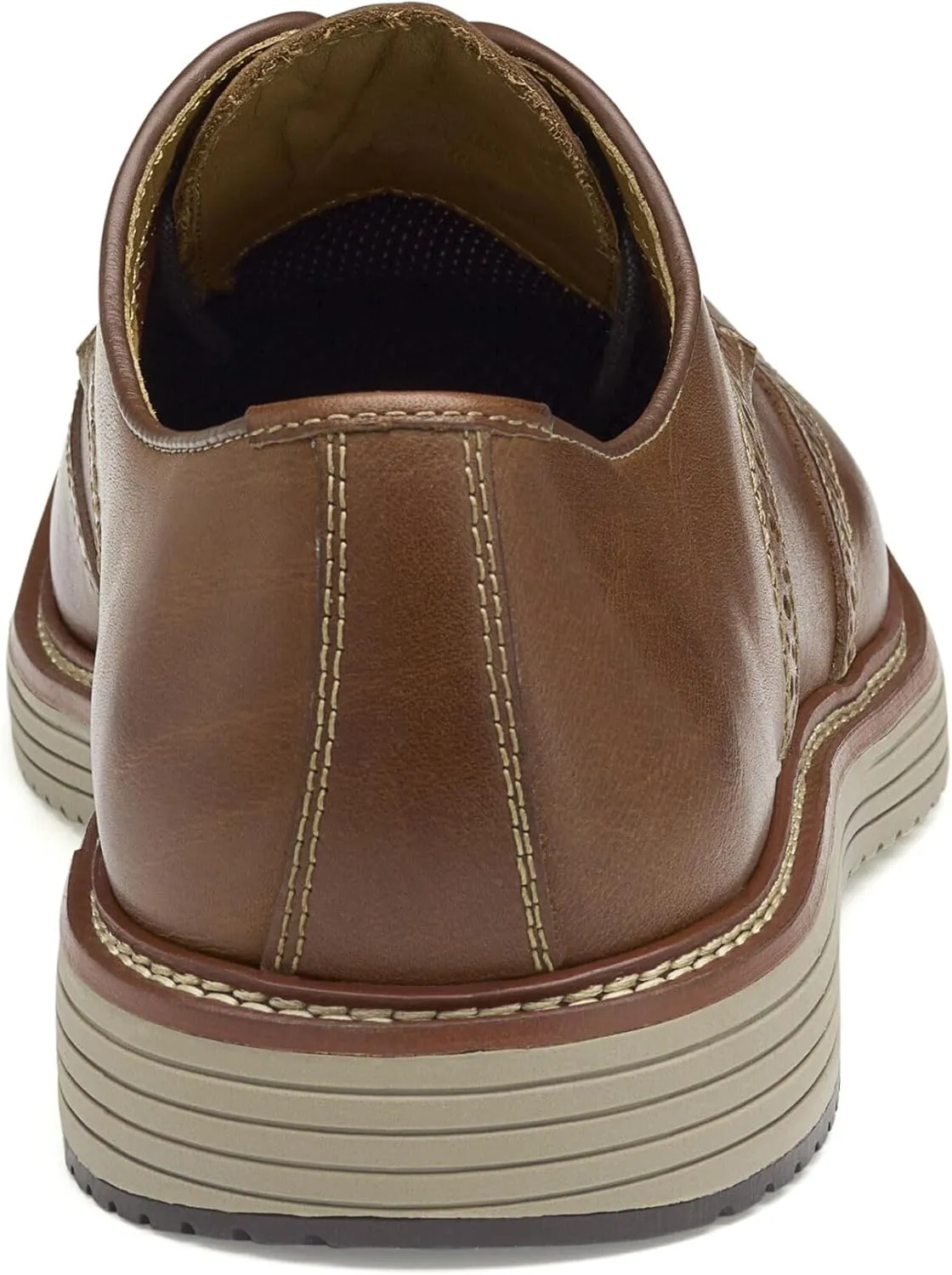 Johnston & Murphy Upton Wingtip Shoes, Business Casual Men’s Dress Shoes, Comfortable Leather Shoes for Men