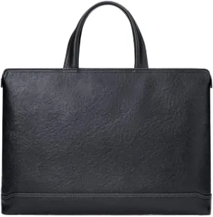 JSEIAJB Business men's handbag, foreign trade bag, crossbody men's bag, leather briefcase, handbag