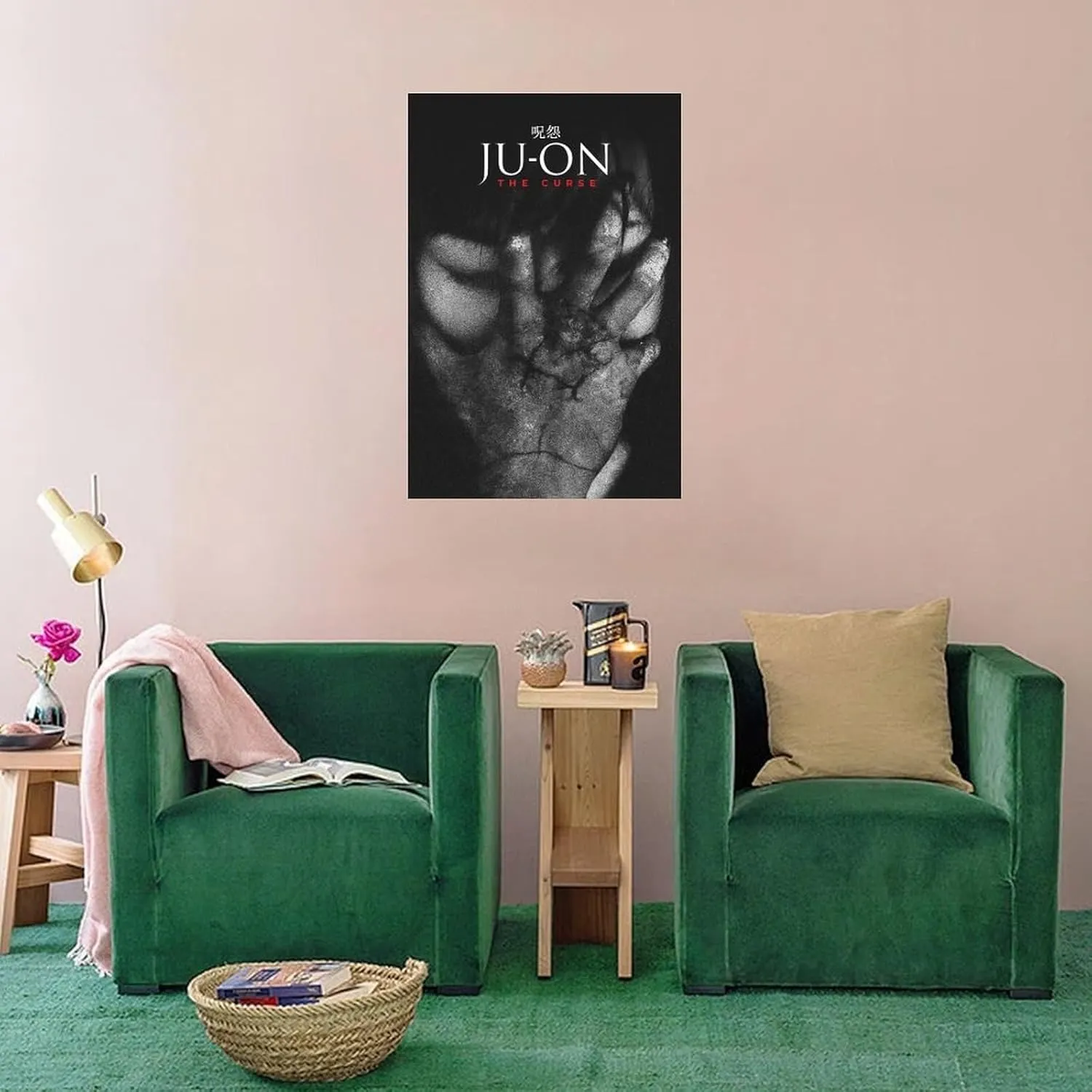 Ju-on The Curse（1） movie Poster Canvas Art Poster And Wall Art Picture Print Modern Family Bedroom Decor Posters 20x30inch(50x75cm)