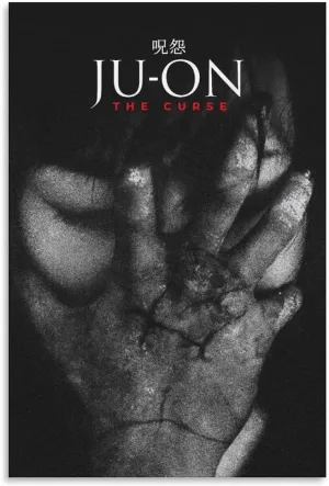 Ju-on The Curse（1） movie Poster Canvas Art Poster And Wall Art Picture Print Modern Family Bedroom Decor Posters 20x30inch(50x75cm)