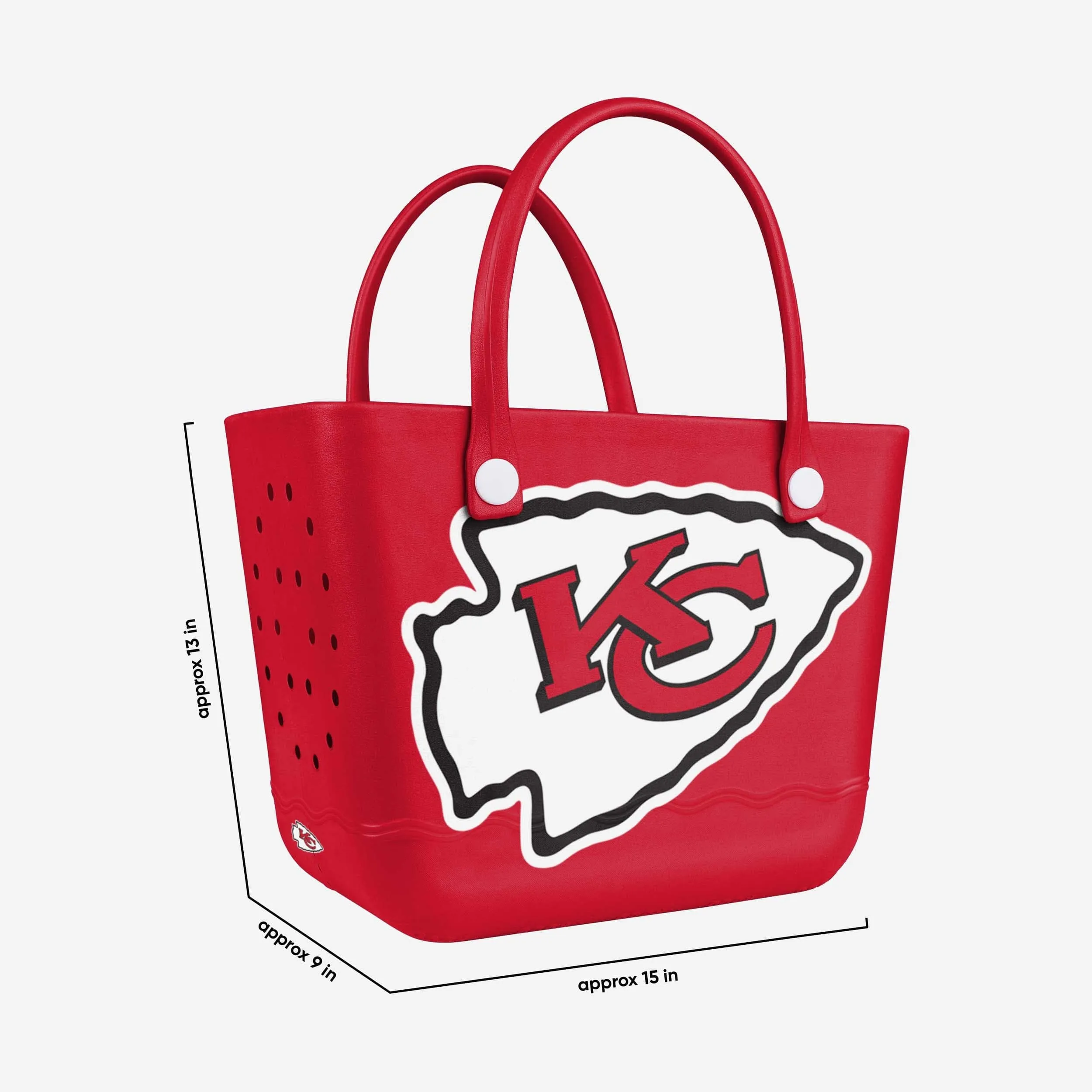 Kansas City Chiefs Big Logo Tailgate Tote Bag