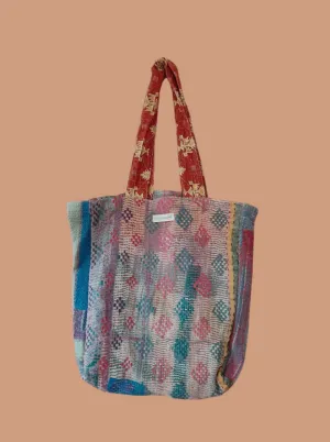 kantha vintage tote