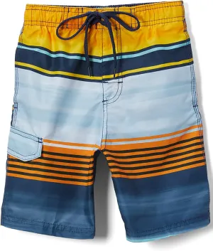 Kanu Surf Avalon Boys Swim Trunks with UPF 50  Sun Protection-Quick Dry Boys Swimsuit