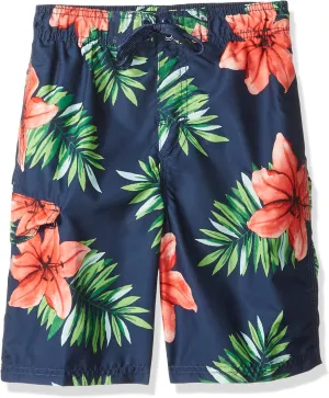 Kanu Surf Boys' Yolo Quick Dry UPF 50  Beach Swim Trunk