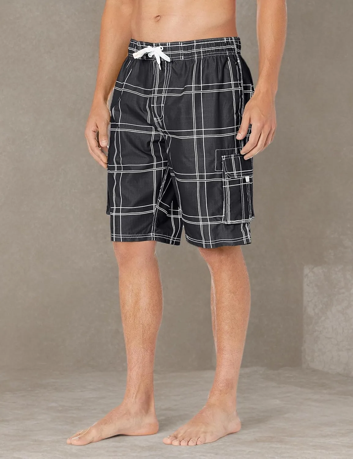 Kanu Surf Flex Men's Swim Trunks Quick-Dry Bathing Suit Men, 9" Inseam (Regular & Extended Sizes)
