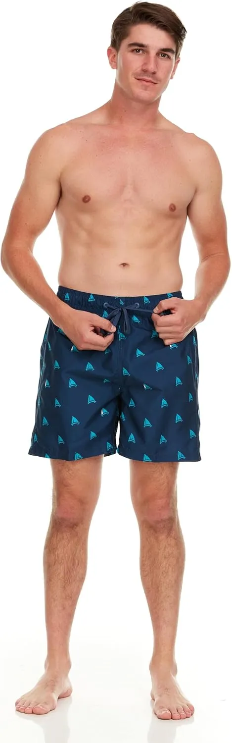 Kanu Surf Men's Monaco Swim Trunks (Regular & Extended Sizes)