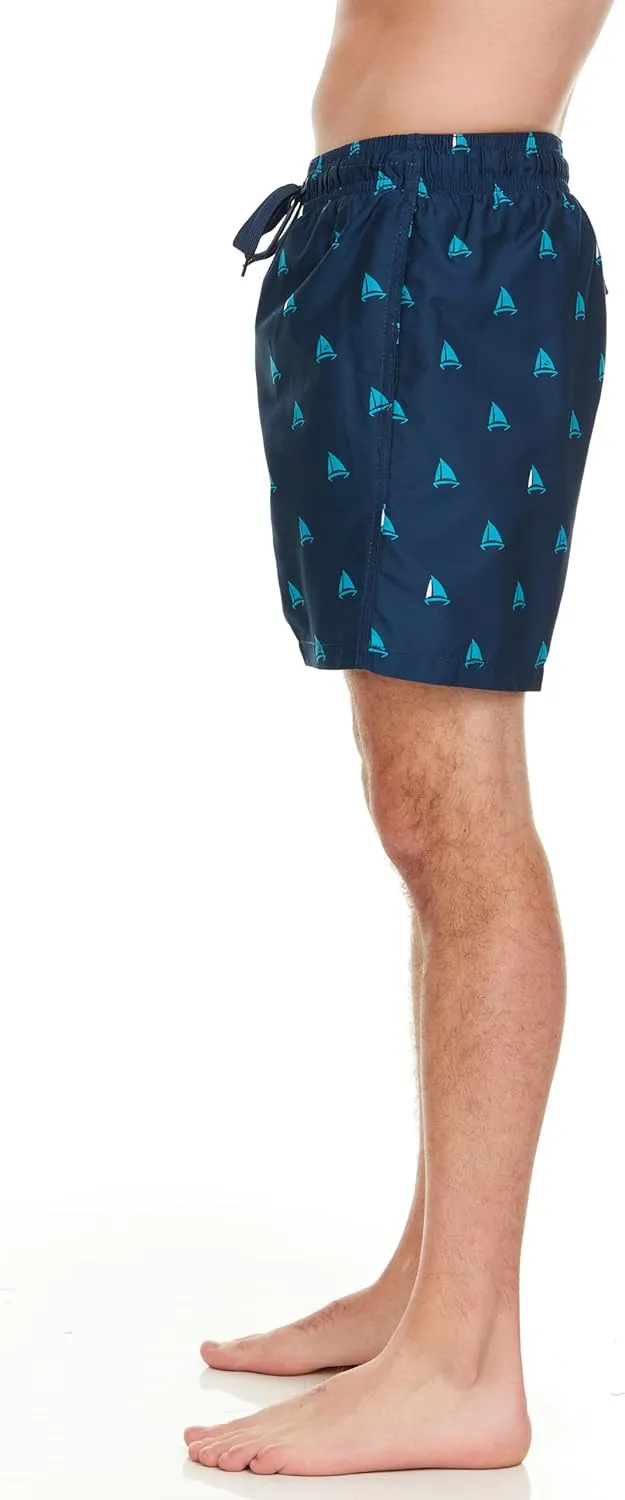 Kanu Surf Men's Monaco Swim Trunks (Regular & Extended Sizes)