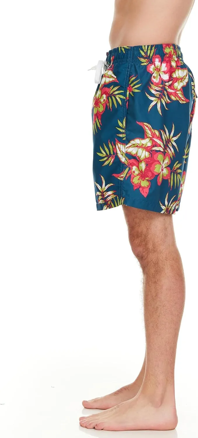 Kanu Surf Men's Monaco Swim Trunks (Regular & Extended Sizes)